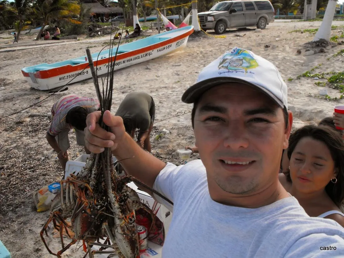 Las Palapas De Punta Allen 0*,