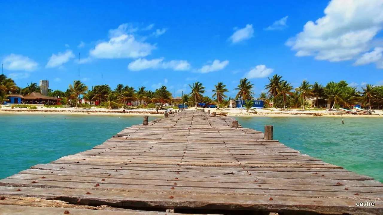 Pensionat Las Palapas De Punta Allen
